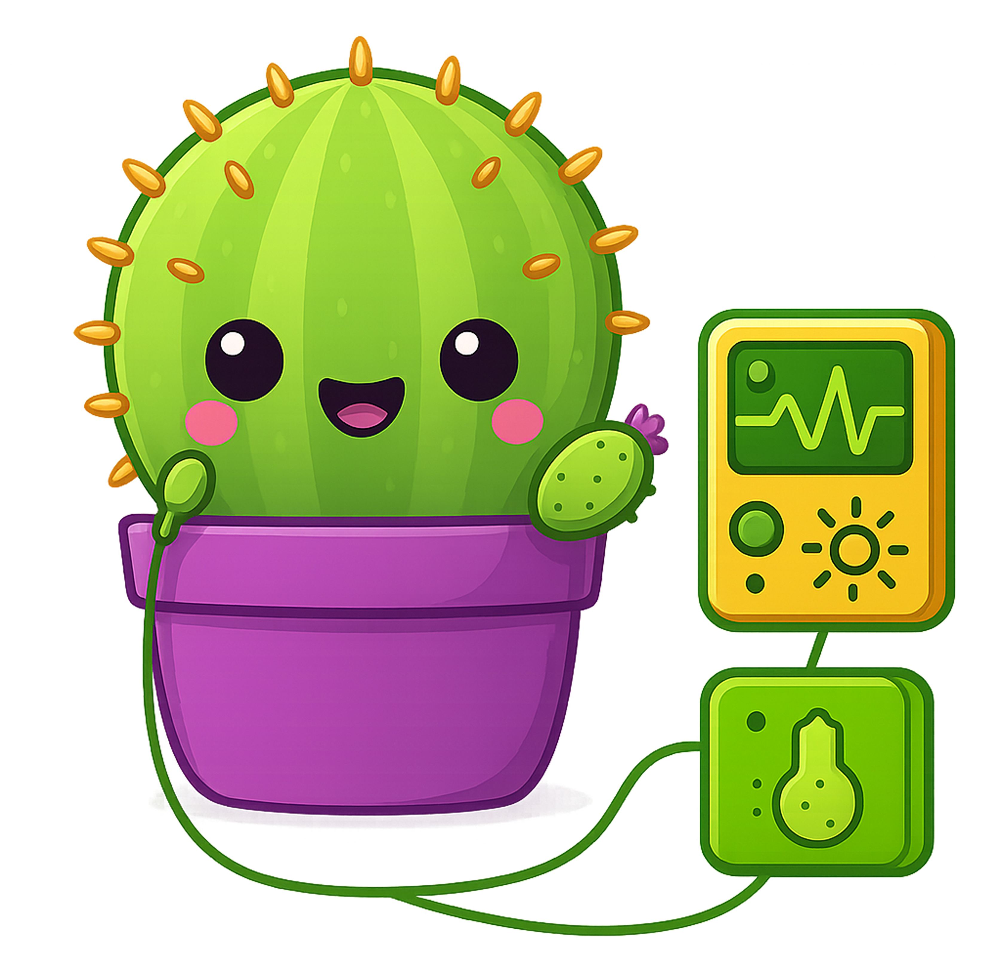 Cactus con Sensores